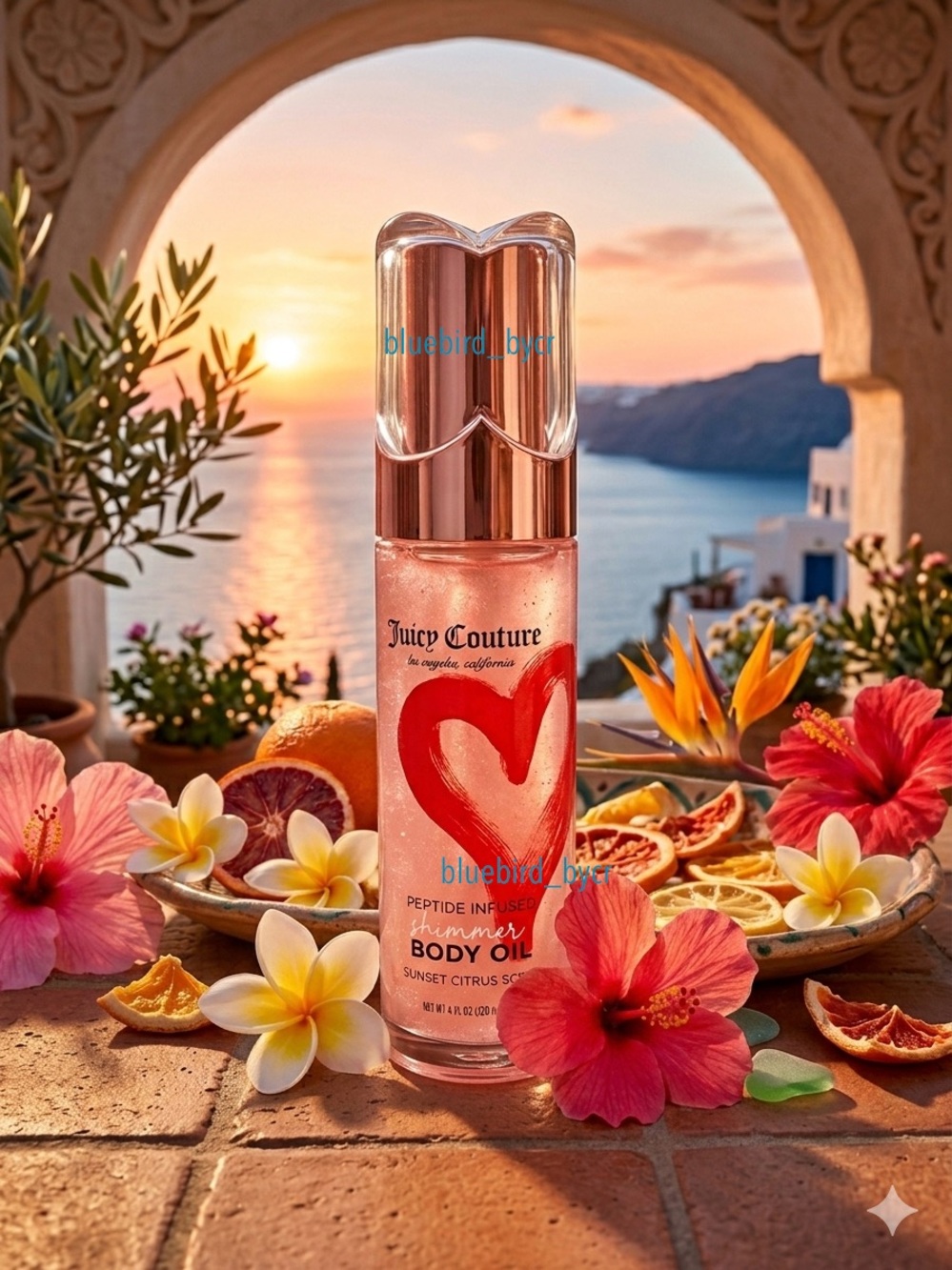 Juicy Couture Shimmer Body Oil Sunset Citrus Scent